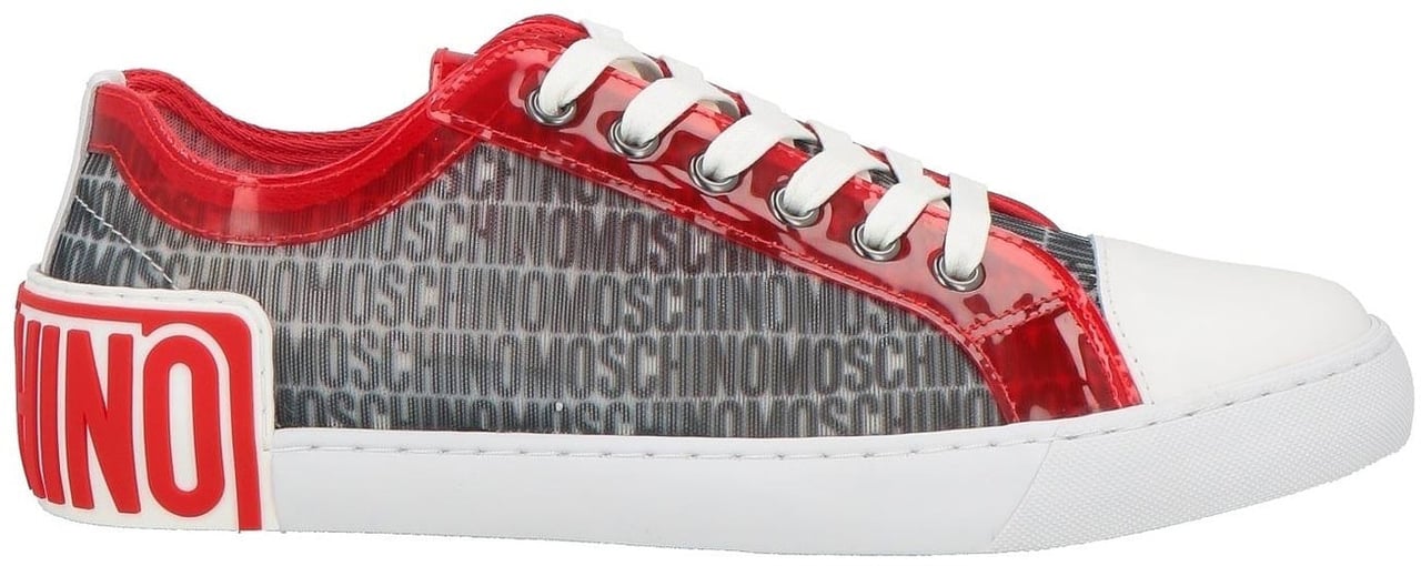 Moschino Moschino Logo Low Top Sneakers Wit