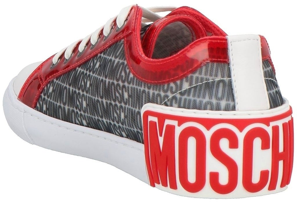 Moschino Moschino Logo Low Top Sneakers Wit