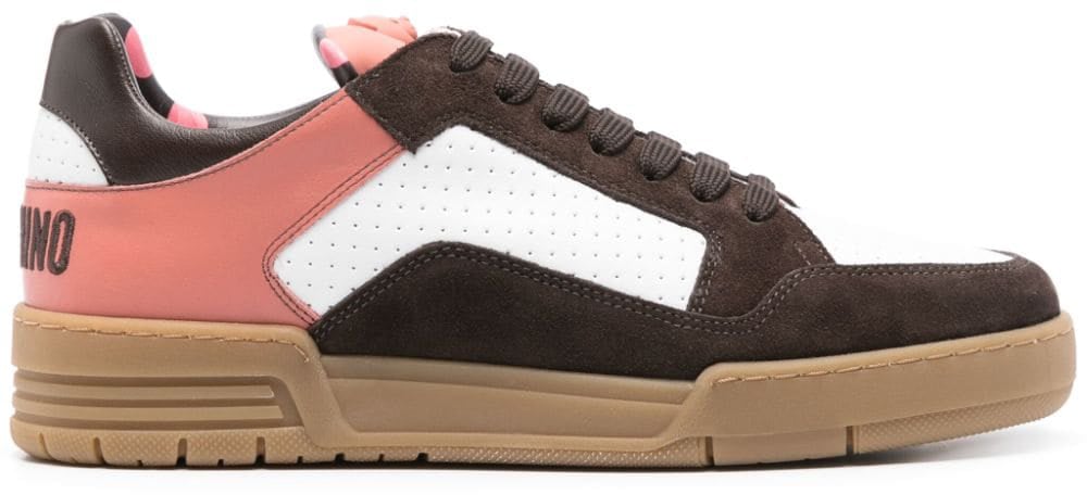 Moschino Sneakers Whitebrownpinkblack Divers