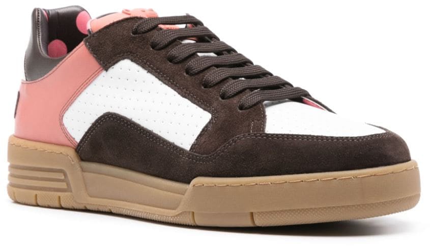 Moschino Sneakers Whitebrownpinkblack Divers