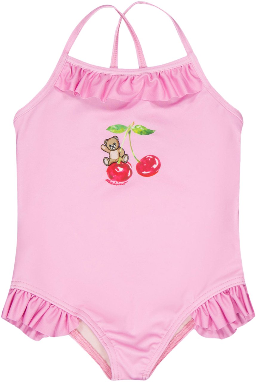Moschino Moschino Baby Meisjes Zwemkleding In Roze Roze