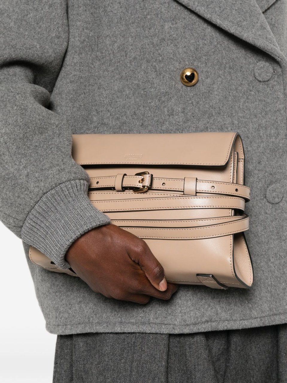 Moschino Bags Ecru Beige
