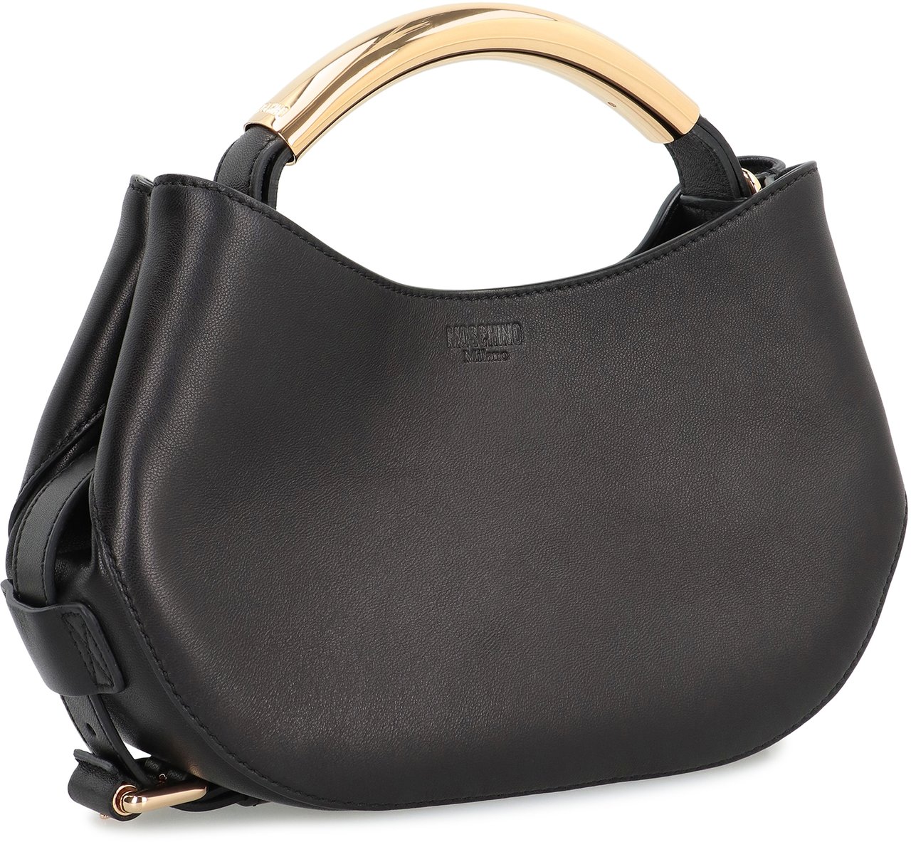 Moschino Leather handbag Zwart