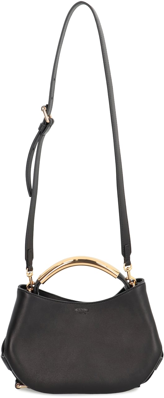Moschino Leather handbag Zwart