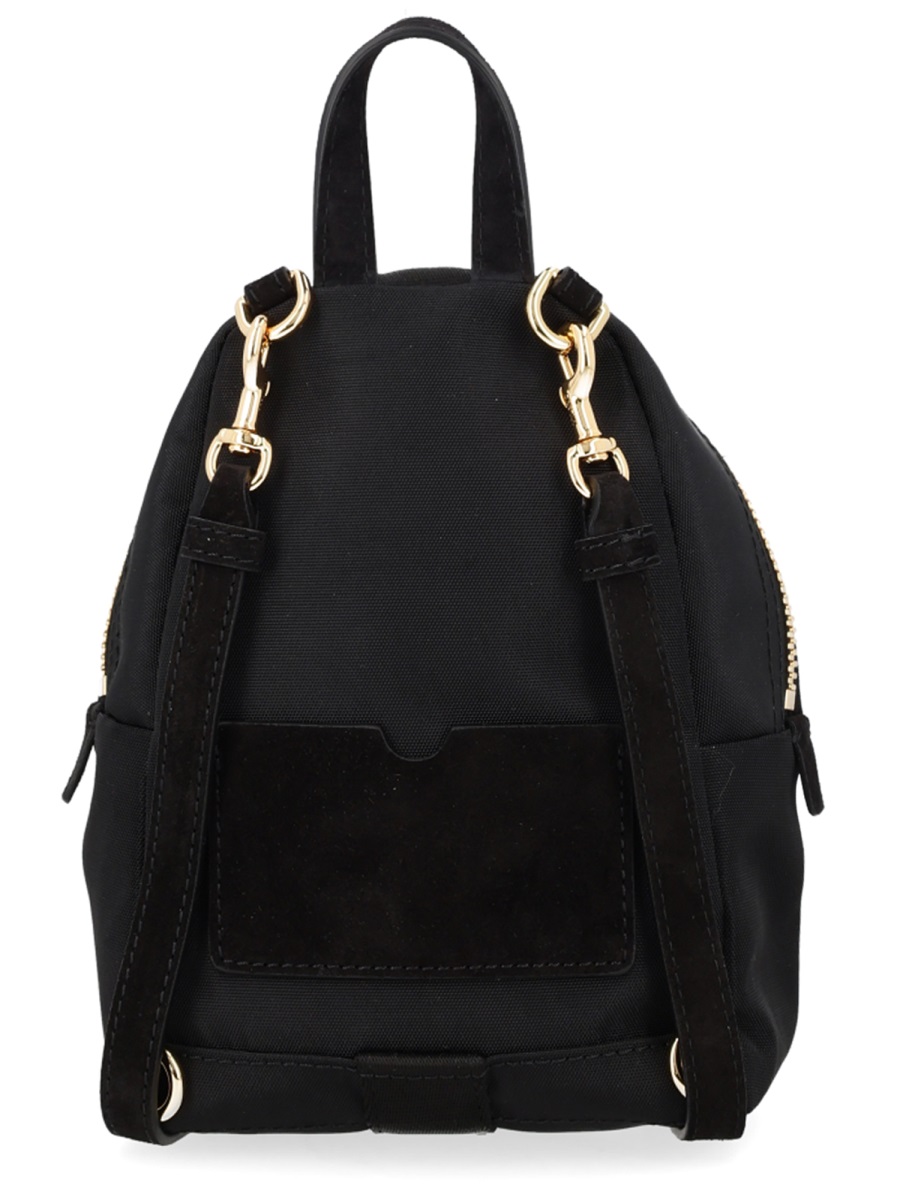 Moschino Carry Me Compact Rounded Backpack Zwart
