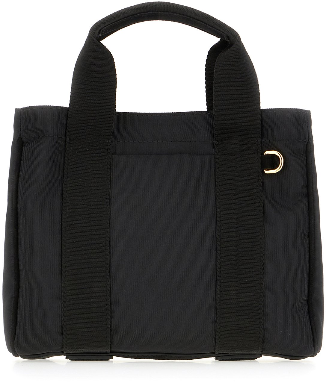 Moschino Moschino Black canvas handbag Zwart