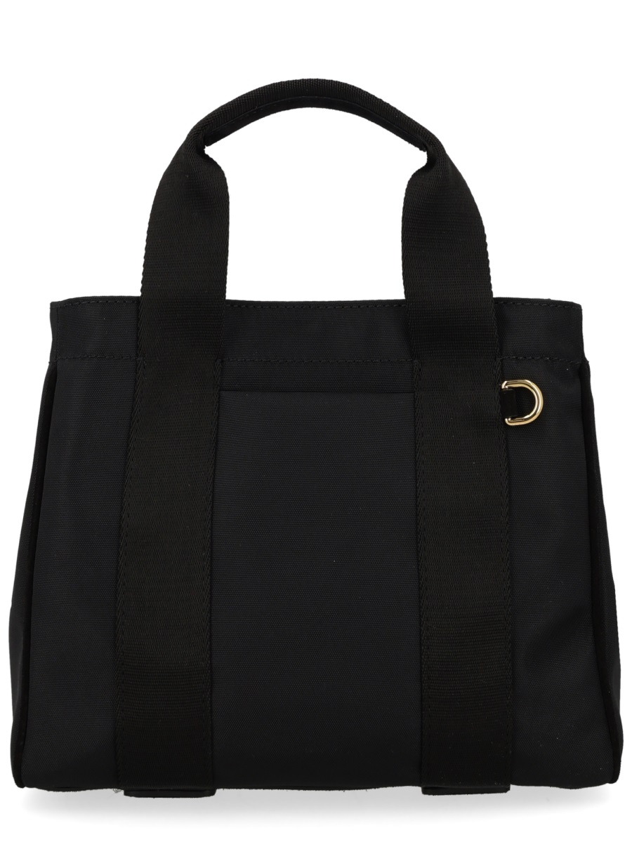 Moschino Carry Me Structured Vertical Tote Bag Zwart