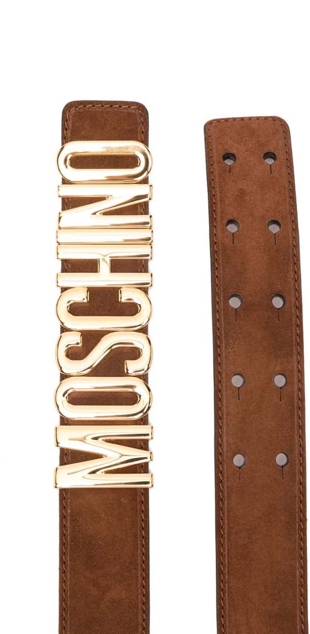 Moschino Belts Brown Bruin