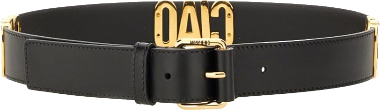 Moschino "Hello" Belt Zwart