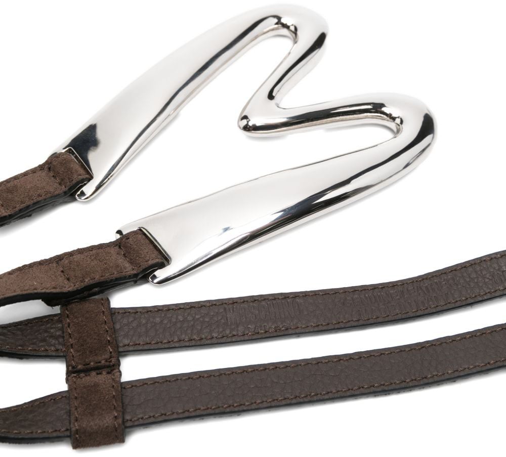 Moschino Belts Chocolat Bruin