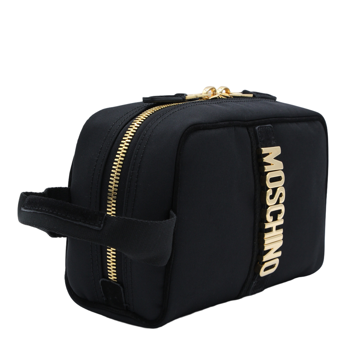 Moschino Compact Rectangular Bag Zwart