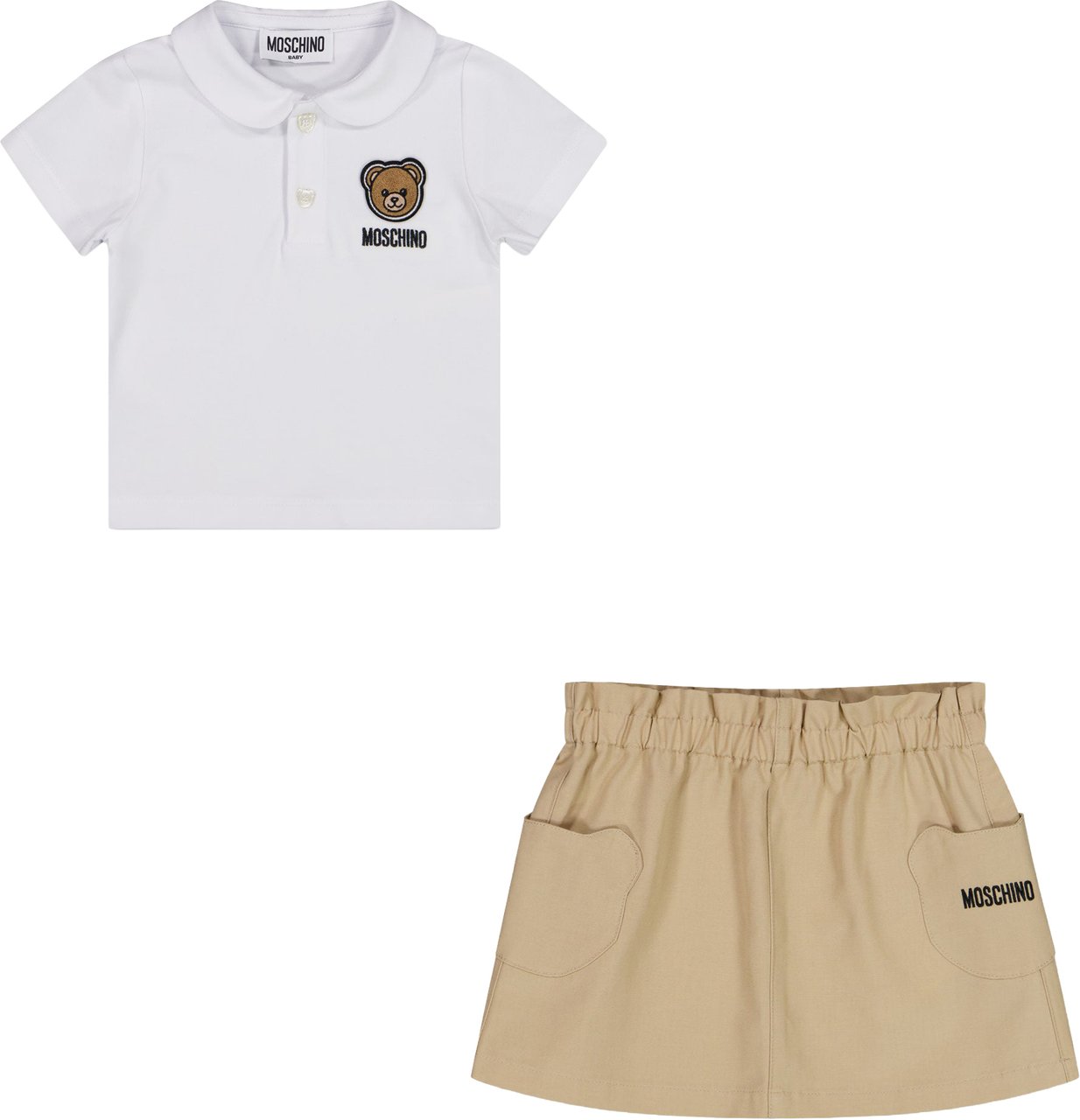 Moschino Baby Meisjes Setjes in Beige Beige