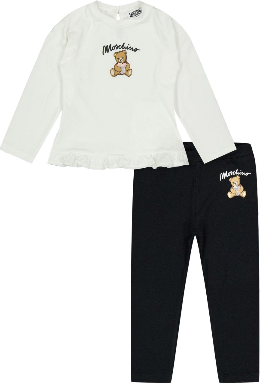 Moschino Moschino Baby Meisjes Setje In Zwart Zwart