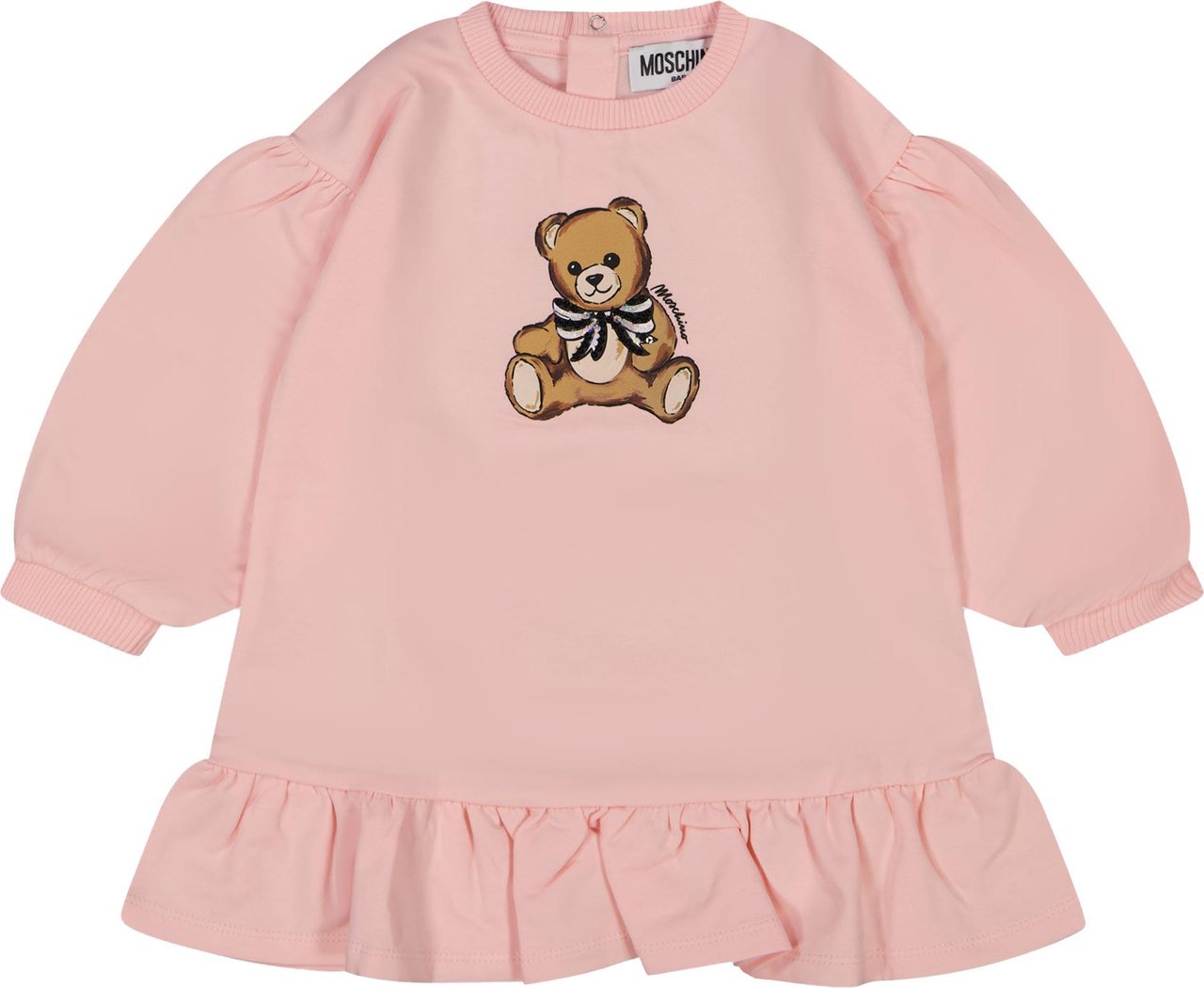 Moschino Moschino Baby Meisjes Jurk In Licht Roze Roze