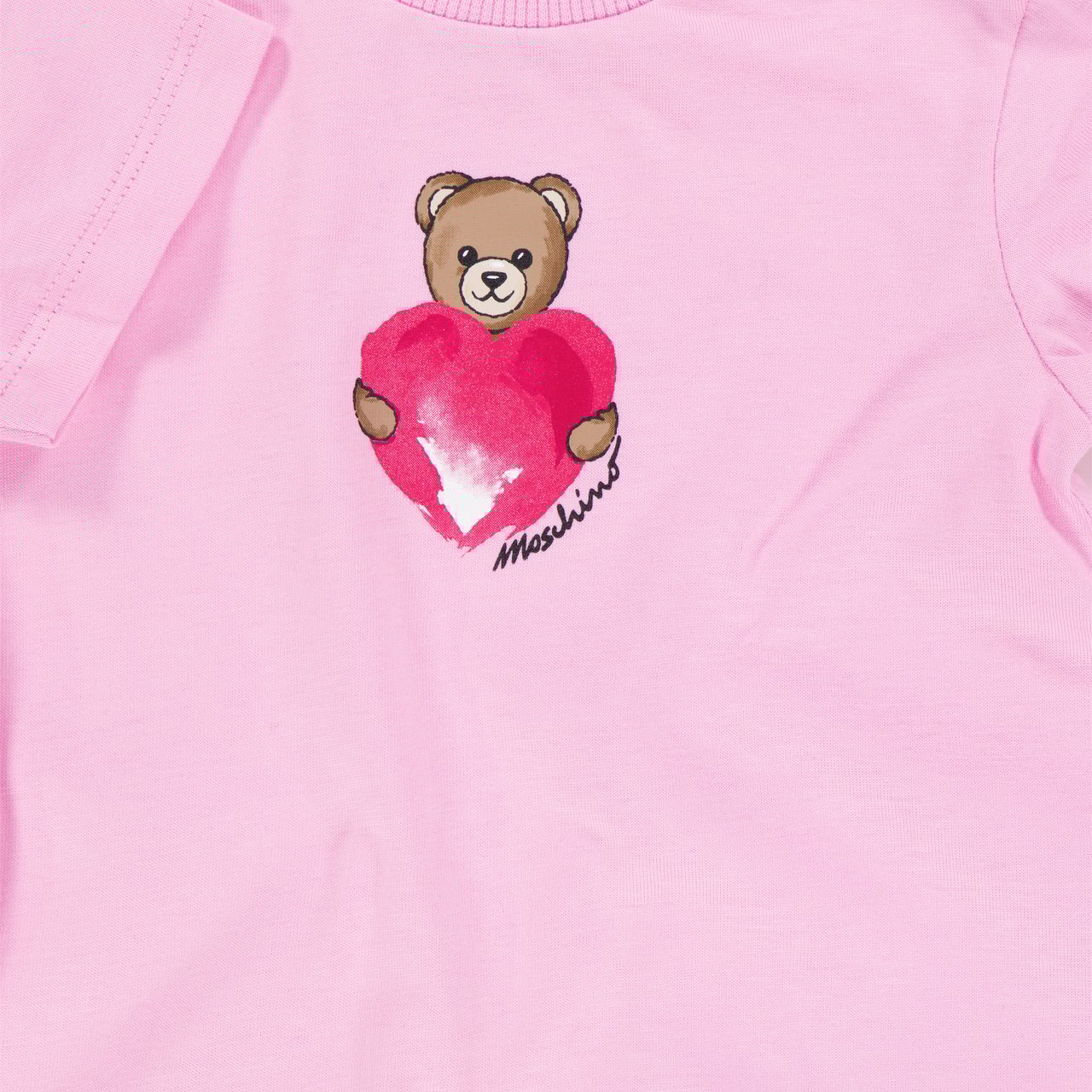 Moschino Moschino Baby Meisjes Jurk In Roze Roze