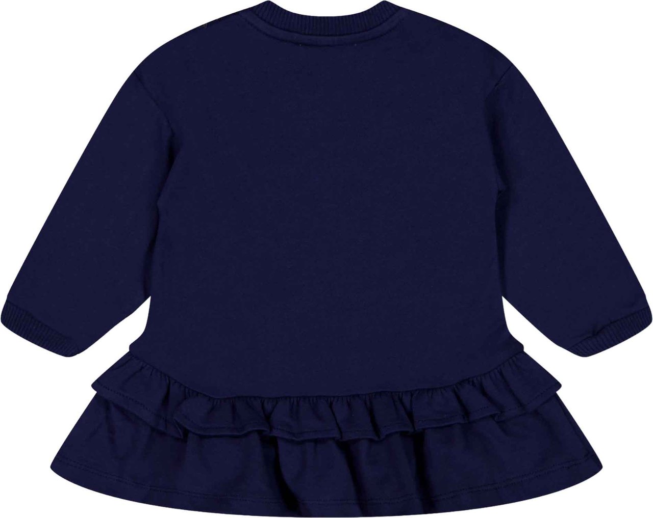 Moschino Baby Meisjes Jurk In Navy Blauw