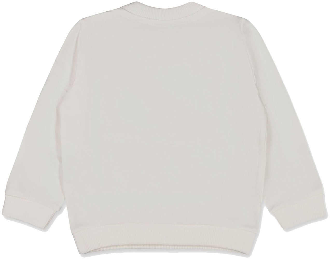 Moschino Moschino Baby Meisjes Trui In Off White Wit