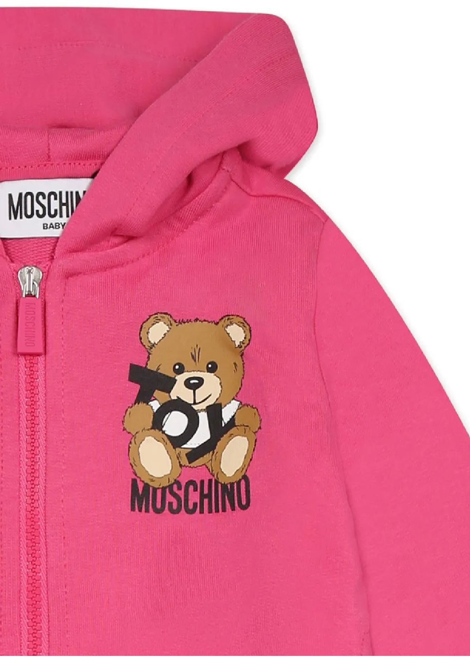 Moschino felpa zip e pantaloni divers Divers