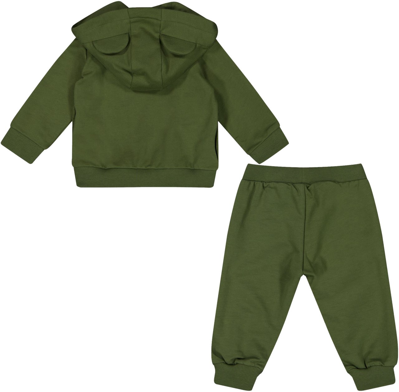 Moschino Moschino Baby Jongens Joggingpak In Army Groen
