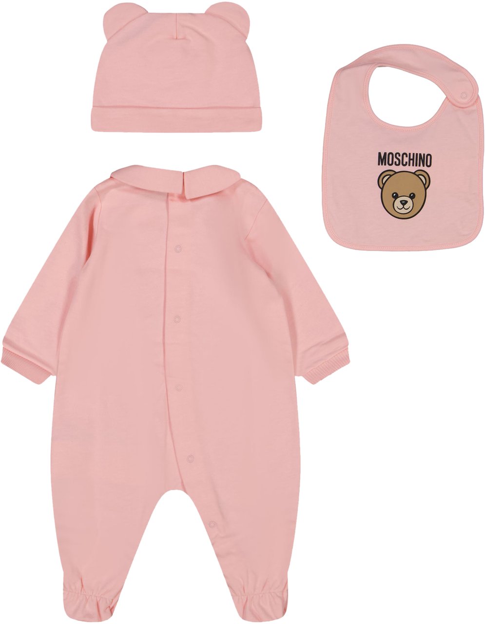 Moschino Moschino Baby Unisex Boxpakje In Licht Roze Roze