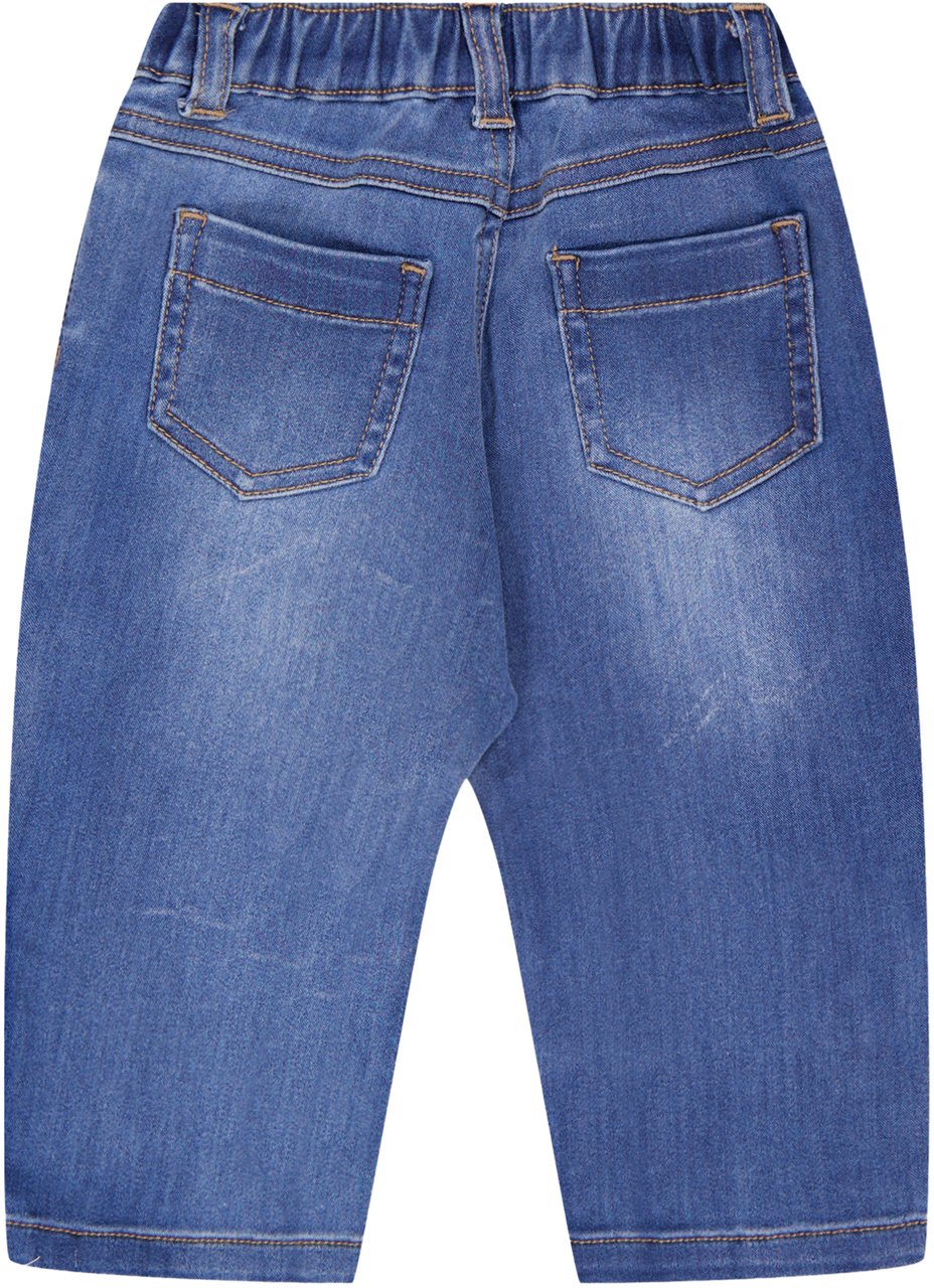 Moschino Moschino Baby Unisex Jeans In Jeans Blauw