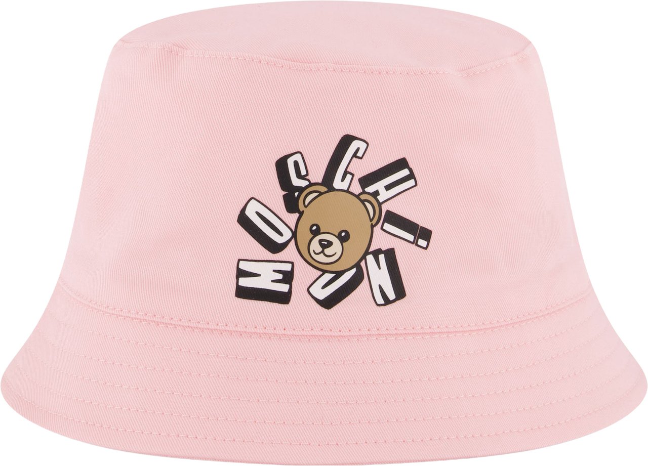 Moschino Baby Unisex Hoed In Licht Roze Roze