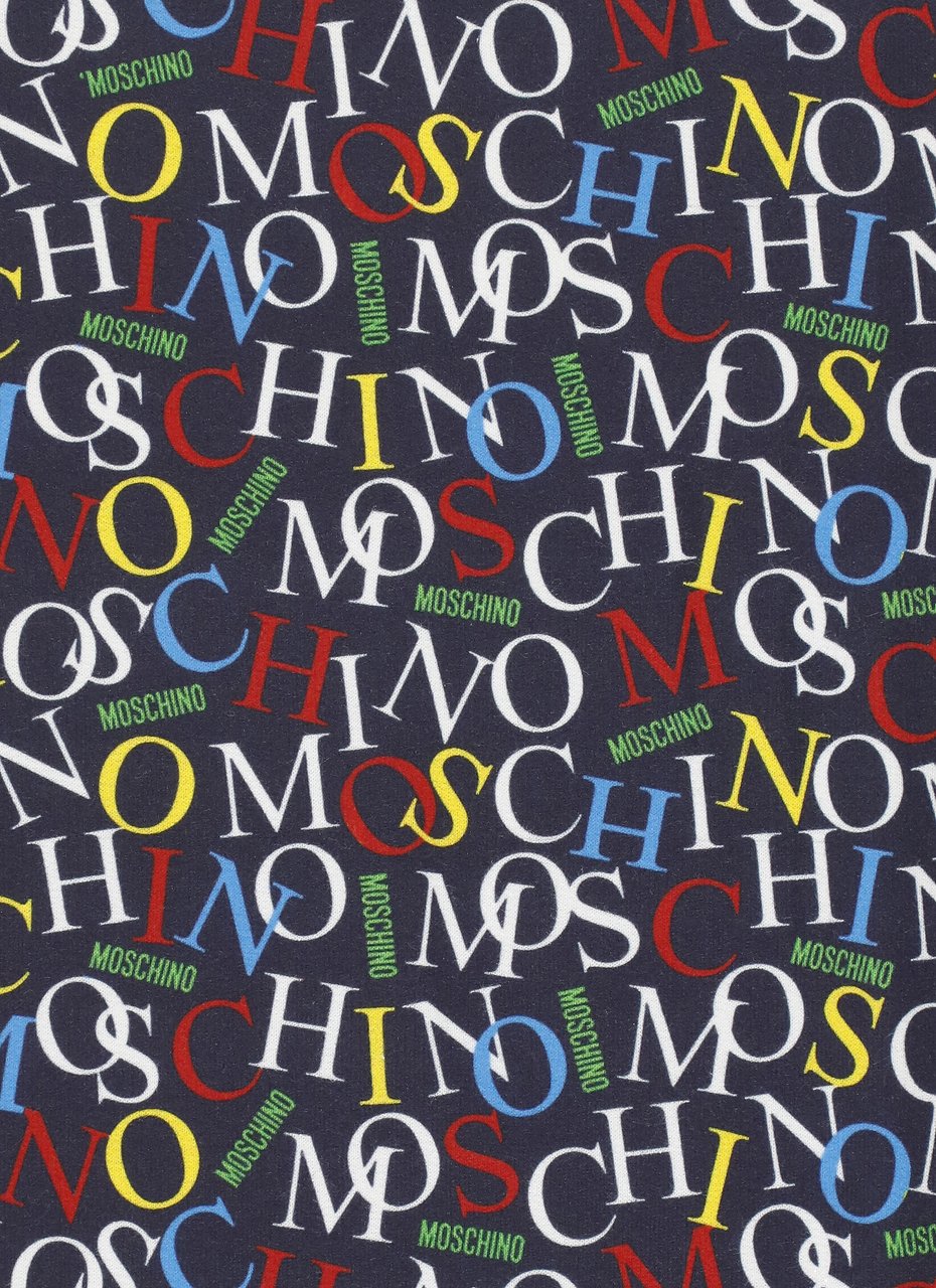 Moschino Scarfs Blue Blauw