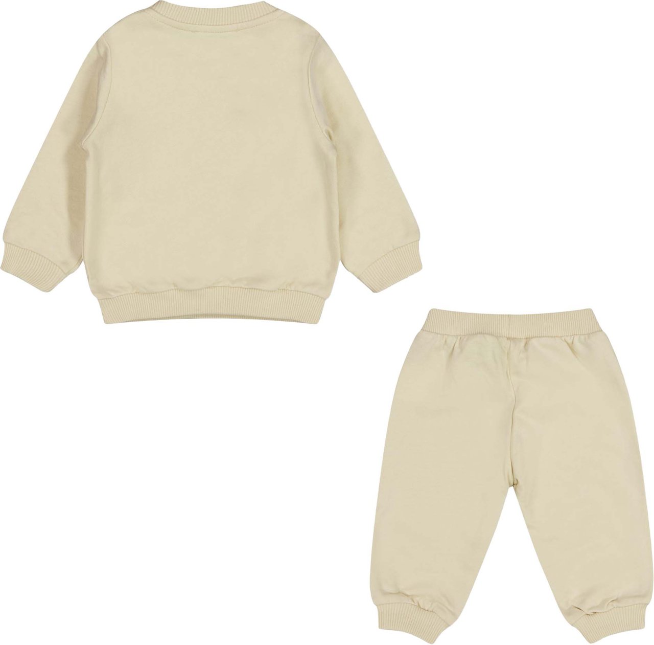Moschino Baby Unisex Joggingpak In Beige Beige