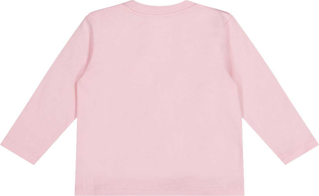 Moschino Baby Unisex T-Shirt In Licht Roze Roze