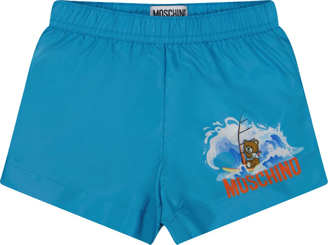 Moschino Moschino Baby Meisjes Zwemkleding In Turquoise Blauw