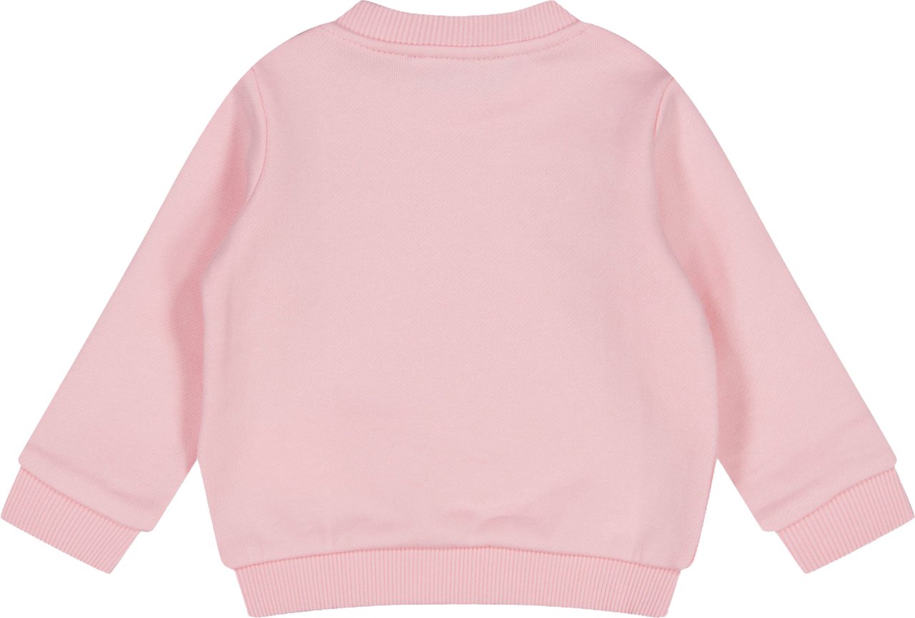 Moschino Baby Unisex Trui In Licht Roze Roze
