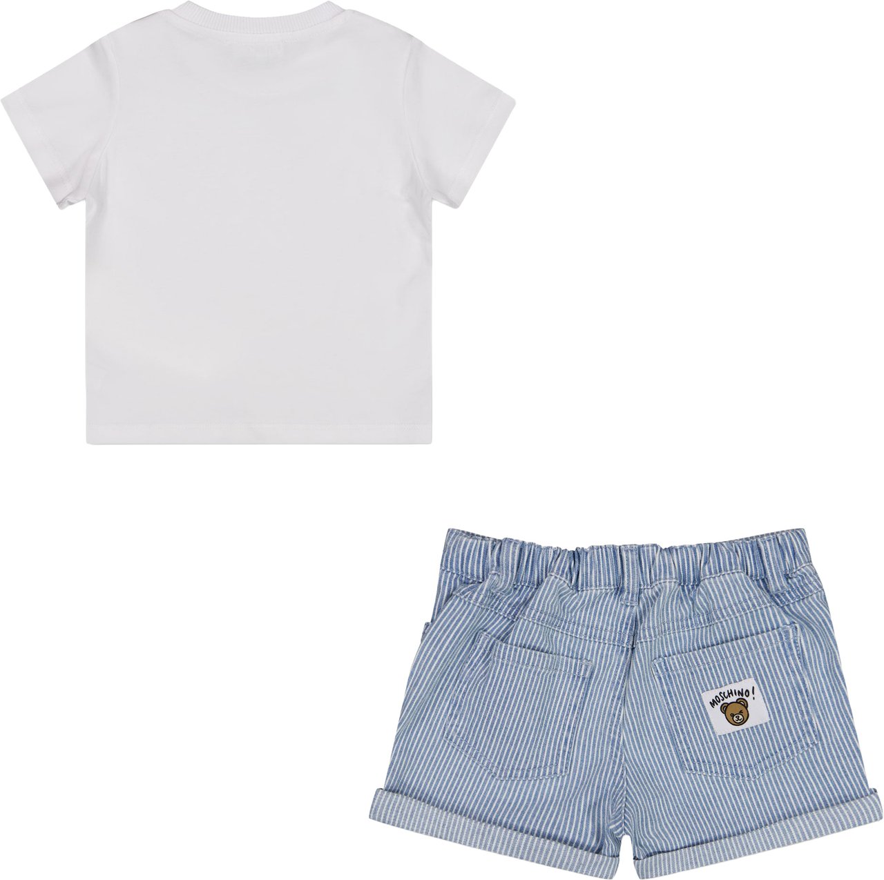 Moschino Moschino Baby Jongens Setjes in Licht Blauw Lichtblauw