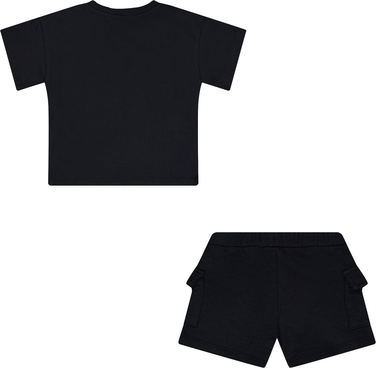 Moschino Baby Jongens Setje In Zwart Zwart
