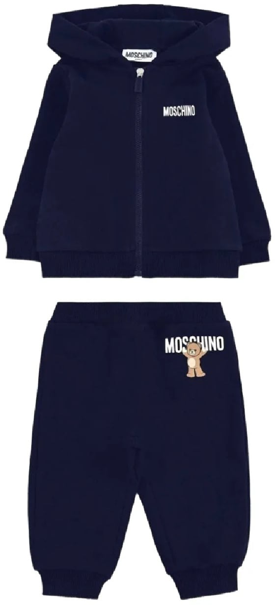 Moschino felpa zip e pantalone divers Divers