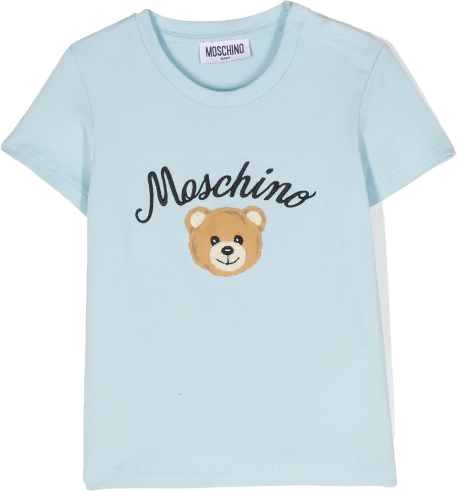 Moschino blusa lightblue Lichtblauw
