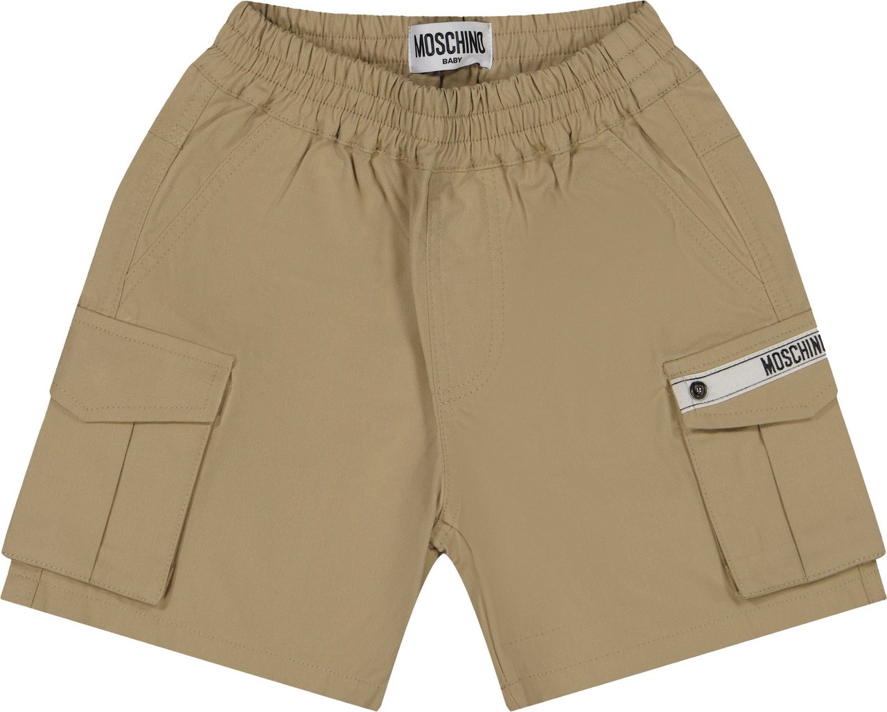 Moschino Moschino Baby Jongens Shorts In Beige Beige