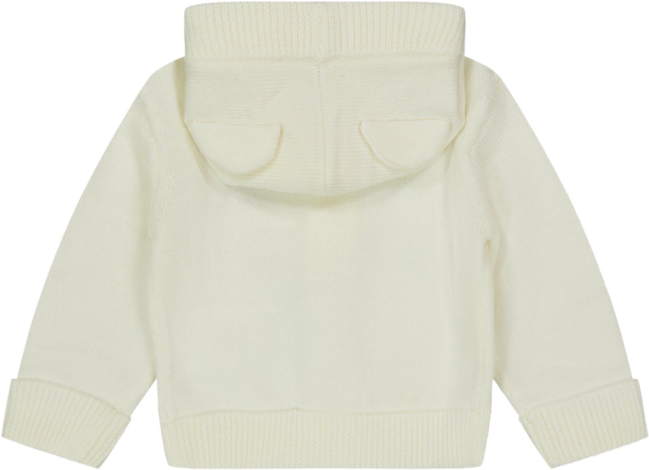Moschino Moschino Baby Unisex Vest In Off White Wit