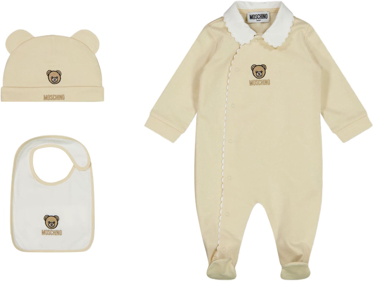 Moschino Moschino Baby Meisjes Boxpakje In Licht Beige Beige