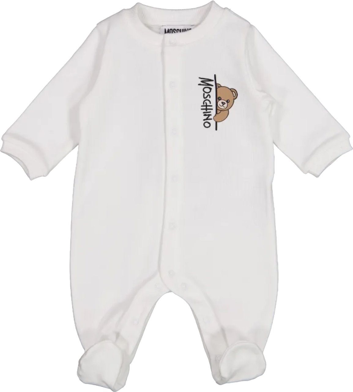 Moschino Baby Unisex Boxpakje In Wit Wit