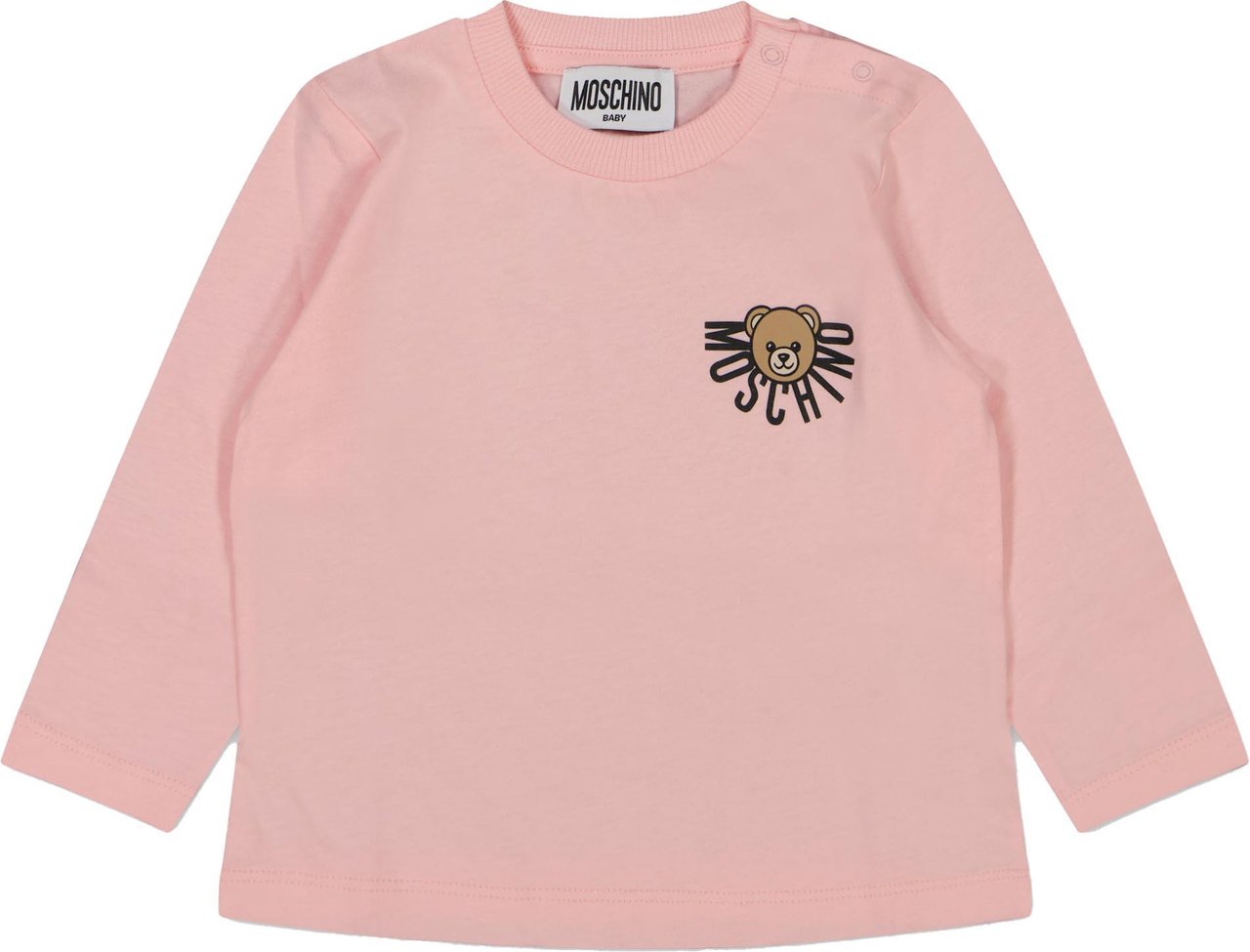 Moschino Moschino Baby Unisex T-Shirt In Licht Roze Roze