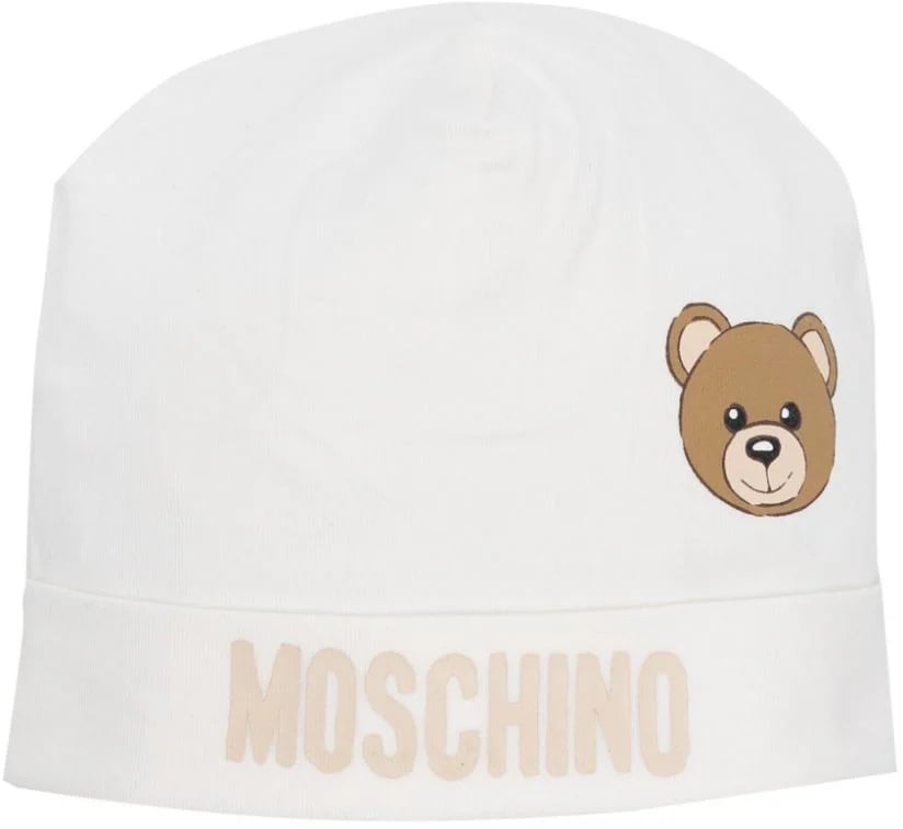Moschino cappello white Wit