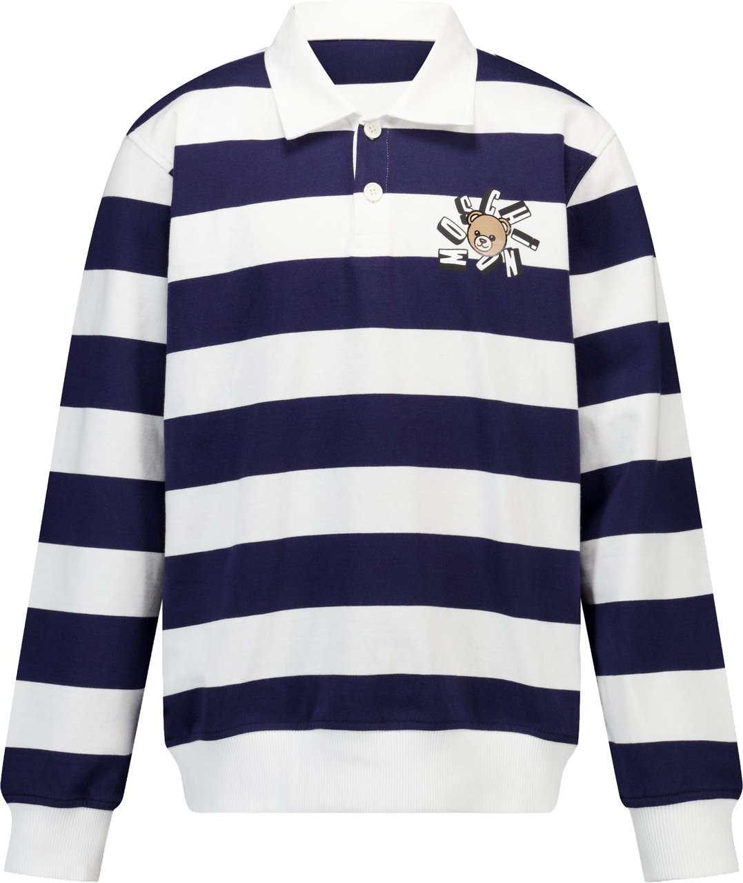 Moschino Kinder Jongens Trui In Navy Blauw