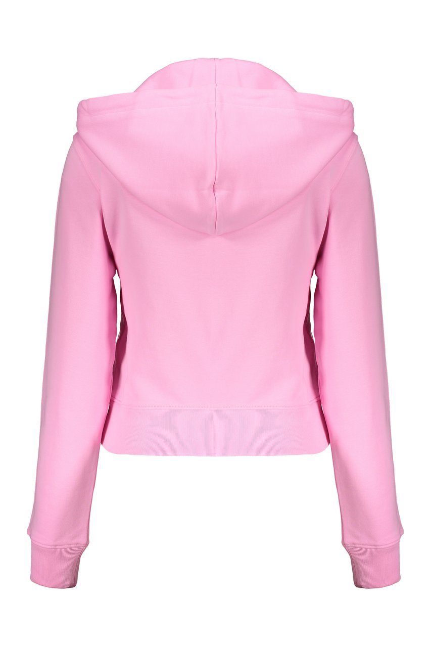 Moschino Full zip hoodie Roze