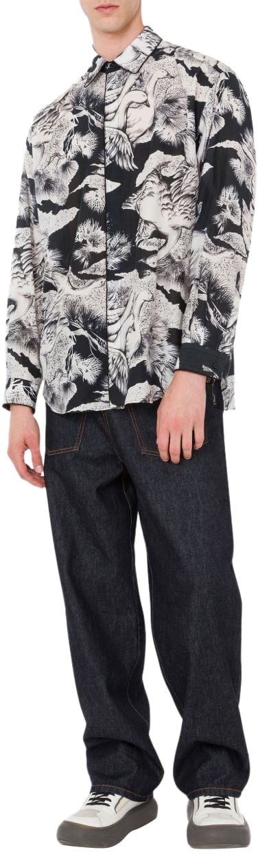 Moschino Shirts Multi Black Zwart