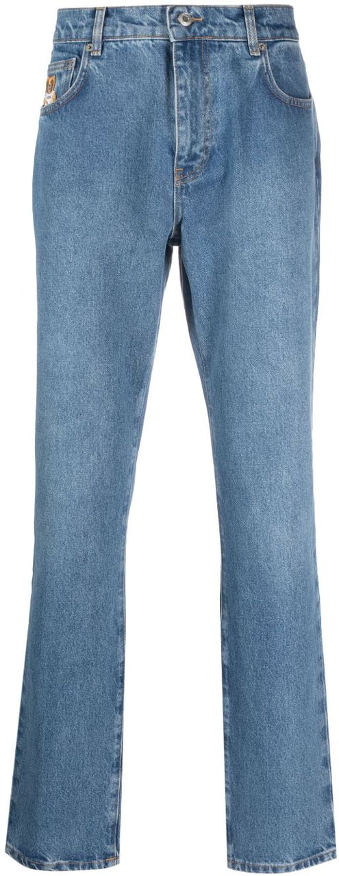 Moschino Trousers Blue Blauw