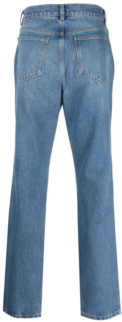 Moschino Trousers Blue Blauw
