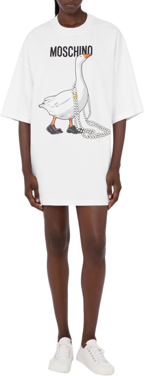 Moschino Dresses White Wit