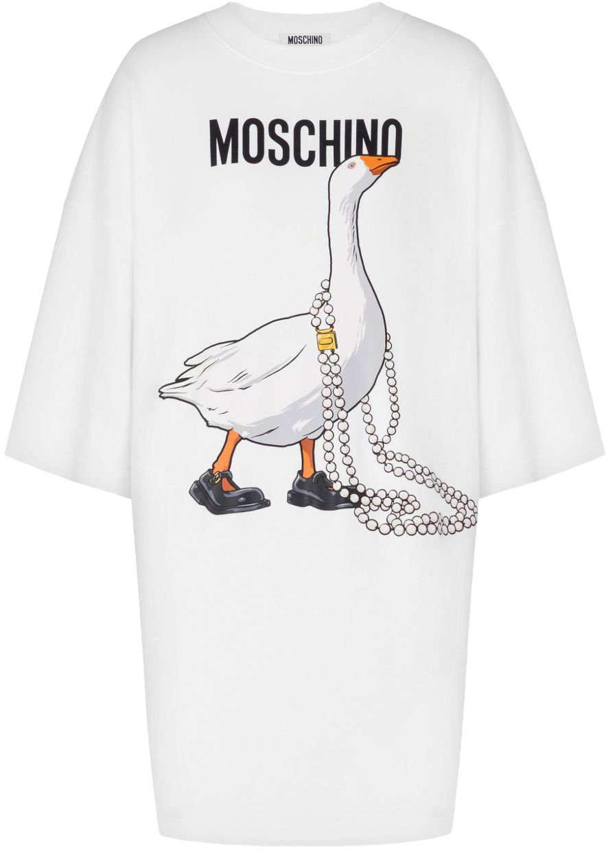 Moschino Dresses White Wit