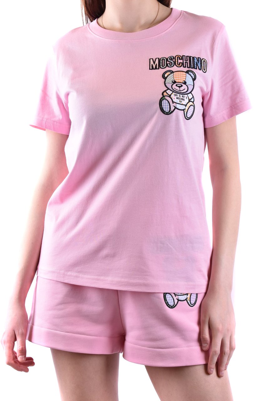 Moschino T-shirts Pink Roze