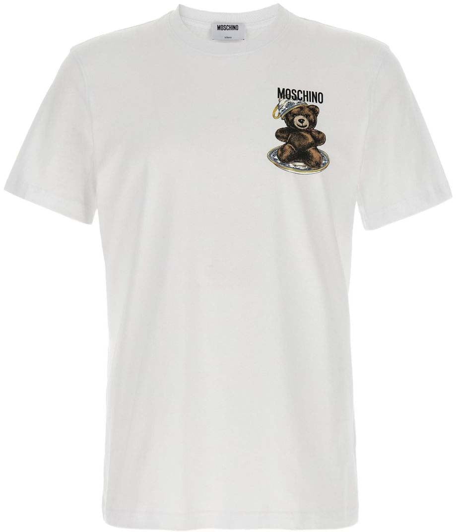 Moschino T-Shirts And Polos Multi White Wit